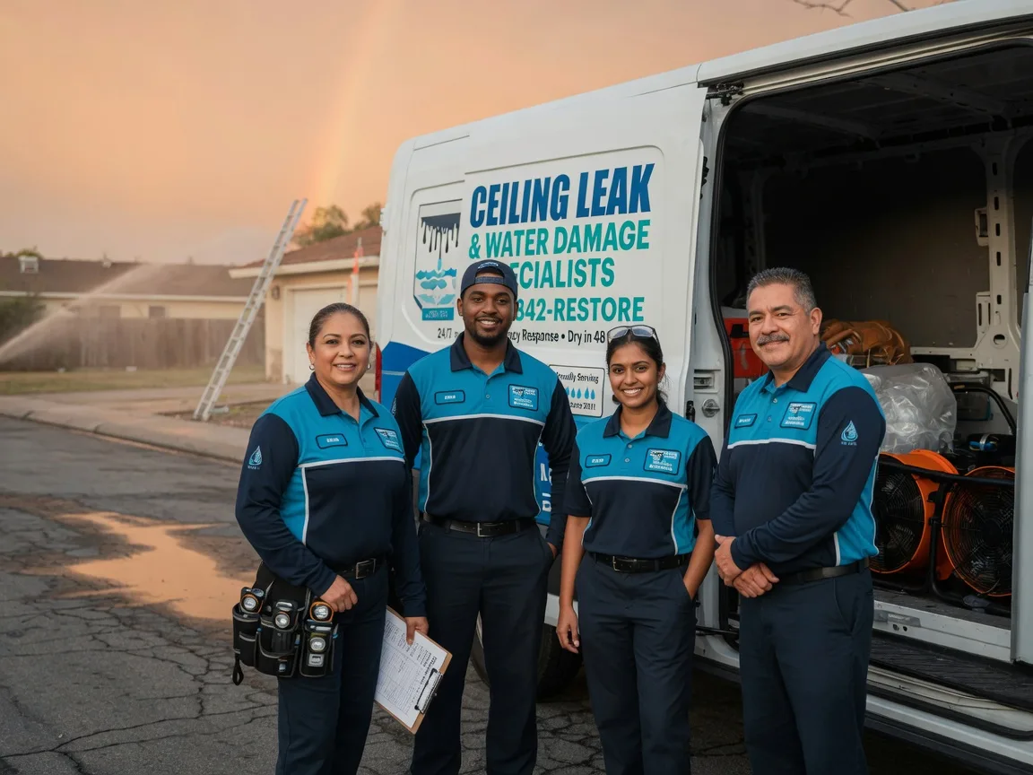 Ceiling Leak Cleanup company in Raleigh, NC